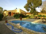 Ruhig gelegene Natursteinfinca mit Pool nahe der Ortschaft Montuiri, mit separaten Gästehaus, Pool und Garten für 6-7 Personen 