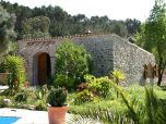 Ruhig gelegene Natursteinfinca mit Pool nahe der Ortschaft Montuiri, mit separaten Gästehaus, Pool und Garten für 6-7 Personen 