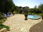 Ruhig gelegene Natursteinfinca mit Pool nahe der Ortschaft Montuiri, mit separaten Gästehaus, Pool und Garten für 6-7 Personen 