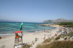 Strand nahe Alcudia Bonaire Mallorca nahe Alcudia
