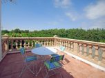 Ferienhaus Mallorca mit Pool bei Santa Margalida Finca für Gruppen und Familien  Finca mit einem grossem Pool und Garten Terrasse Vermietung Finca  Pool überdachte Terrassen ruhige Lage Vermietung  Mallorca Finca Mallorca  ideal für Familien  Mallorca Garten  Fincavermietung Ferienhaus mit Pool  Mallorca Finca mieten Südosten nahe Es Trenc privater Pool überdachte Terrassen ruhige Lage Vermietung 