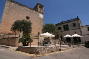 Der Ort Buger auf Mallorca in der  Region Raiguer Mallorca Nord