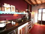 Mallorca Designer Finca mit Pool bei Petra ,Wohnzimmer mit SAT-TV und Internet Zugang privates Designer Ferienhaus mit Pool Mallorca  in exklusiver Lage privates ferienhaus auf mallorca mit pool   Finca mit Pool im Norden Mallorcas 