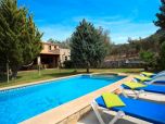 Finca Mallorca bei Pollensa im Norden, Finca in Pollenca - Finca mit Pool Gruppe , Familie