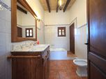 Badezimmer Finca Mallorca bei Pollensa im Norden, Finca in Pollenca - Finca mit Pool Gruppe , Familie