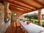 Mallorca authentische Finca Mallorca Tennisplatz, Pool und Jacuzzi nähe Puerto Pollensa im Norden für 6 Personen zu mieten, Finca mit Klimaanlage, 