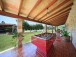 Mallorca authentische Finca Mallorca Tennisplatz, Pool und Jacuzzi nähe Puerto Pollensa im Norden für 6 Personen zu mieten, Finca mit Klimaanlage, 
