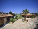 Mallorca authentische private Finca Mallorca Tennisplatz, Pool und Jacuzzi nähe Puerto Pollensa im Norden für 6 Personen zu mieten, Finca mit Klimaanlage, 