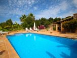 Mallorca schöne Finca mit Pool, traumhafter Garten in ruhiger Alleinlage für 6 Personen