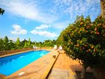 Mallorca schöne Finca mit Pool, traumhafter Garten in ruhiger Alleinlage für 6 Personen