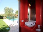 Luxusfinca im Norden Mallorcas privater Swimmingpool mit Kindersicherung