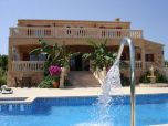 Mallorca Süden große Finca mit Meerblick, Sauna, Swimmingpool mit Kinderpool und Internet 
