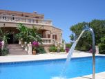 Mallorca Süden große Finca mit Meerblick, Sauna, Swimmingpool mit Kinderpool und Internet 