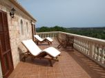 Mallorca Süden große Finca mit Meerblick, Sauna, Swimmingpool mit Kinderpool und Internet,