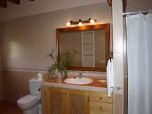 Mallorca Süden große Finca mit Meerblick, Sauna, Swimmingpool mit Kinderpool und Internet,