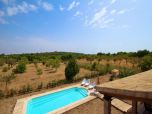 Mallorca schöne Neubaufinca für 8 Personen in Selva, mit Klimaanlage, Internet und privatem Pool,