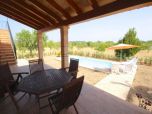 Mallorca schöne Neubaufinca für 8 Personen in Selva, mit Klimaanlage, Internet und privatem Pool,