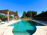 Finca für Eltern und Kinder, der Pool ist Kindersicher