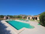 Mallorca Finca in Selva für 6 Personen mit Klimaanlage im Wohnzimmer