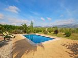Finca mit guter Ausstattung Deutsches SAT-TV, Kamin, BBQ-Grill, Pool, Außendusche, Waschmaschine und Geschirrspüler.