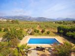 Finca mit guter Ausstattung Deutsches SAT-TV, Kamin, BBQ-Grill, Pool, Außendusche, Waschmaschine und Geschirrspüler.
