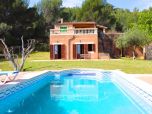Ferienhaus-Finca in Cala Ratjada, Meerblick, in Strandnähe, eigener Pool,