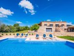 Ferien im Landhaus auf Mallorca mit Pool, Aussenkueche und Kinderspielplatz im Inselosten von Mallorca 