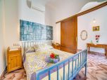 Schlafbereich im Dorfhaus auf Mallorca 