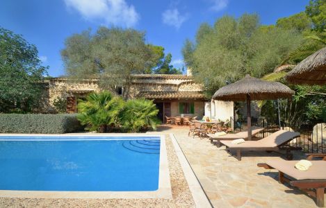 Traumfinca in Inselmitte von Mallorca, zentrale und ruhige Lage mit Pool und Garten